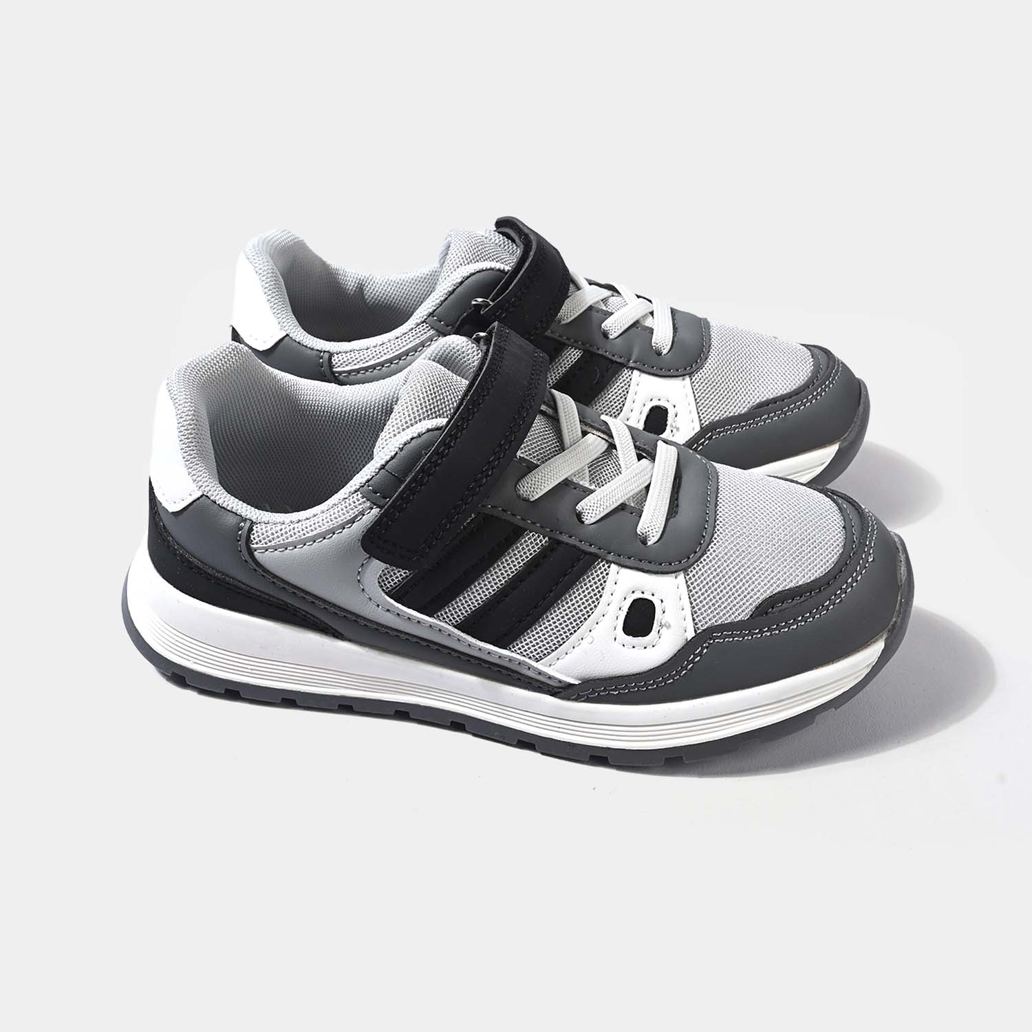 Boys Joggers 716-3-Black/Grey - Image 3