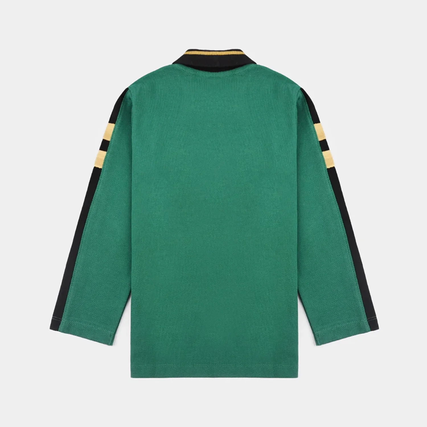 Boys Jumbo Pique Polo F/S High Club-Green - Image 3