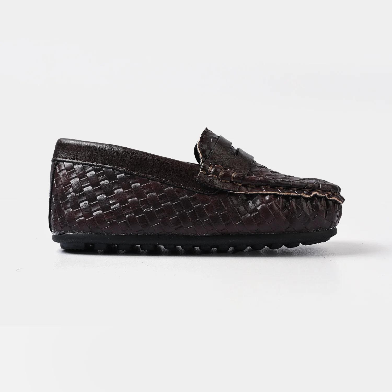 Boys Loafer H502-K1 - Coffee - Image 4