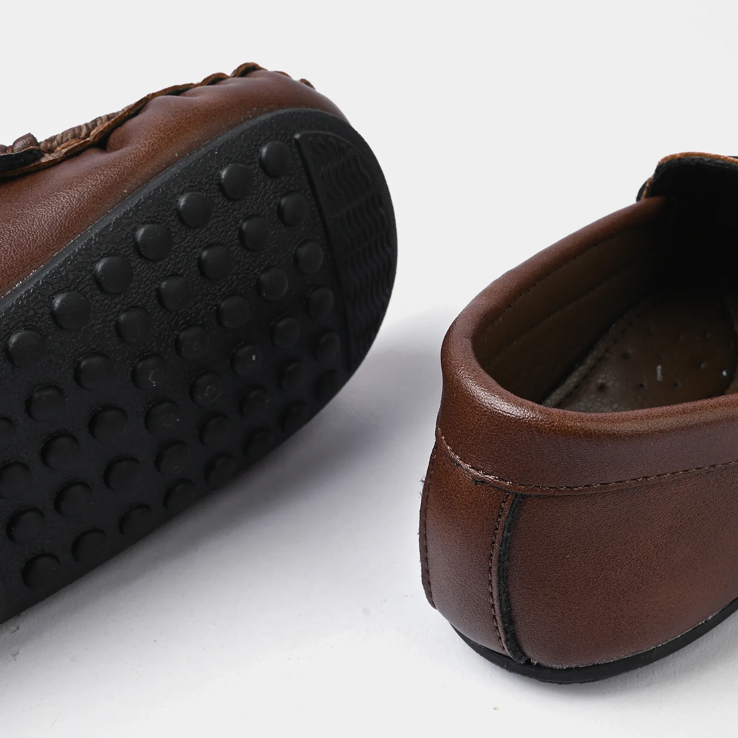 Boys Loafer H502-L20-BROWN - Image 2