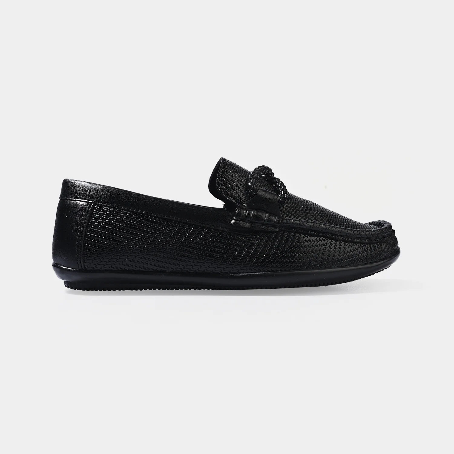 Boys Loafer SS-001-BLACK - Image 4