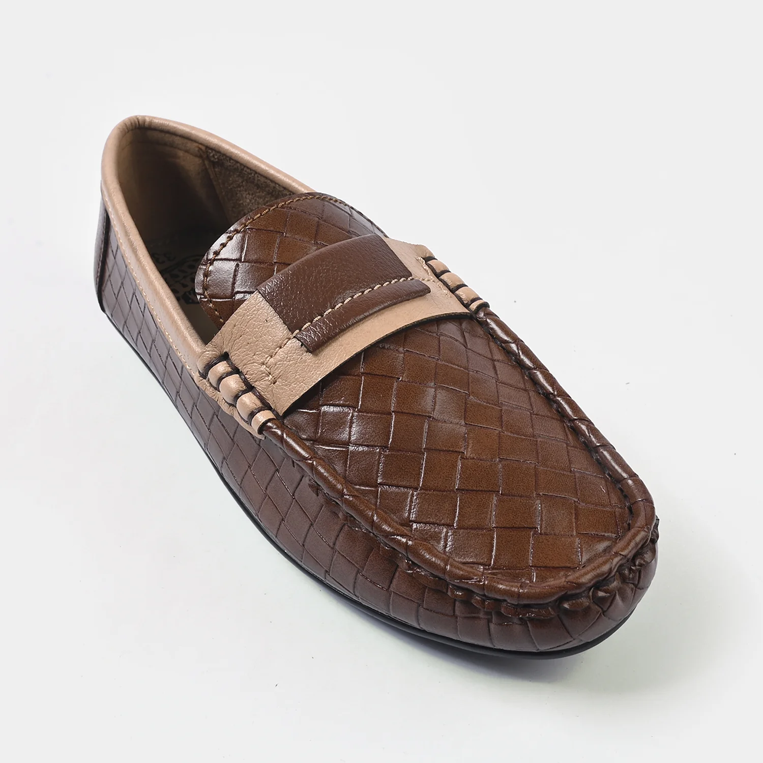Boys Loafer SS-002-COFFEE