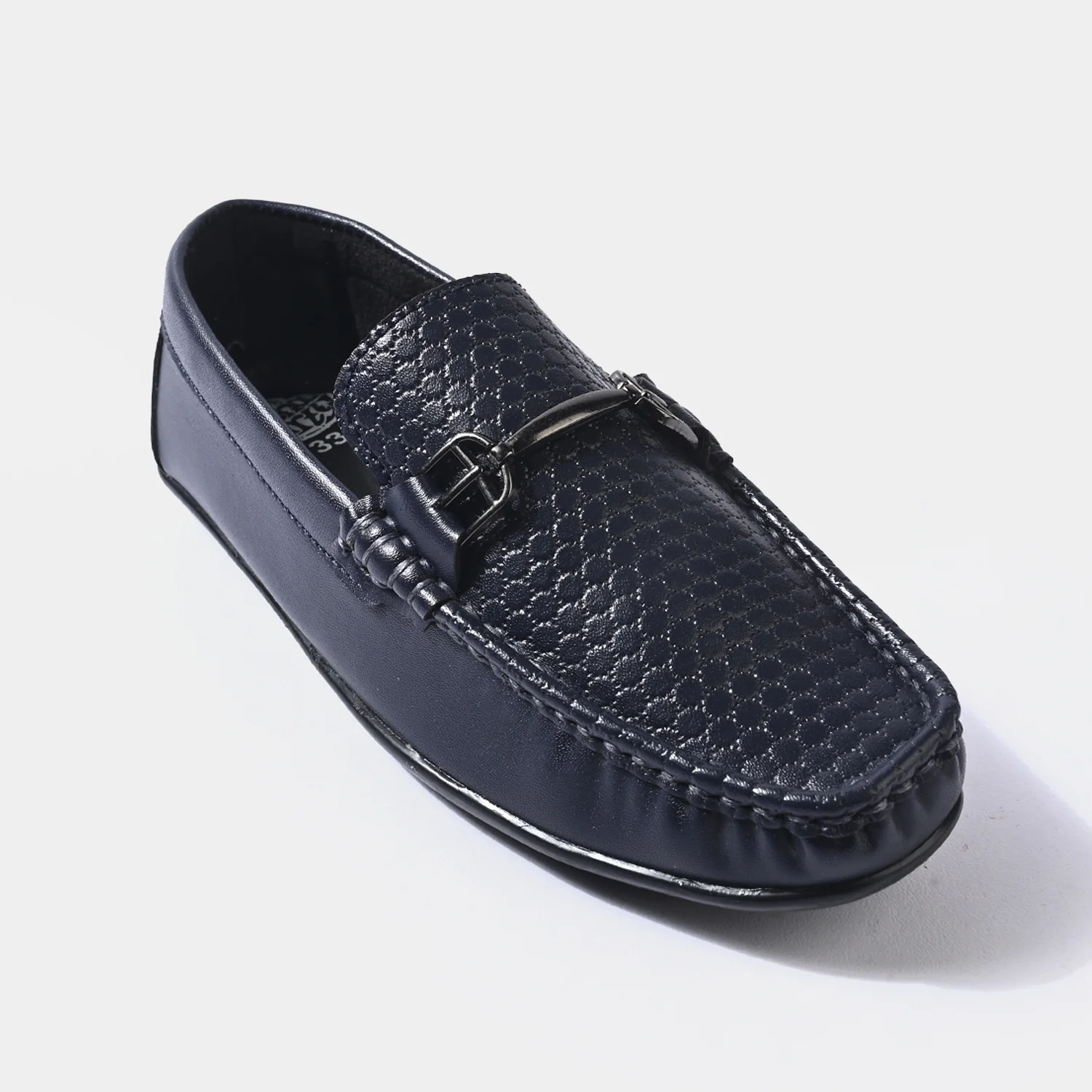 Boys Loafer SS-004-NAVY