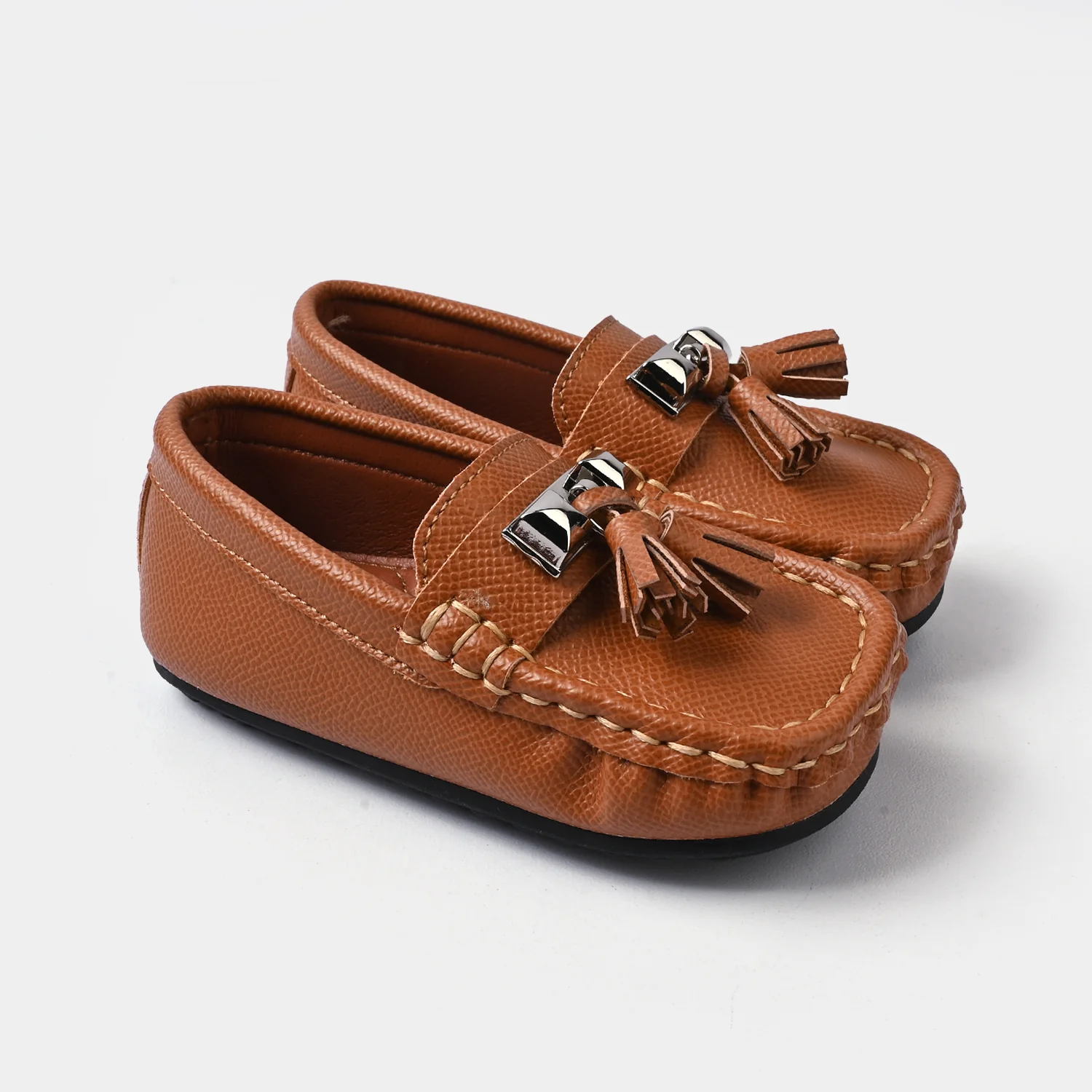 Boys Loafer XR502-012-CAMEL - Image 3