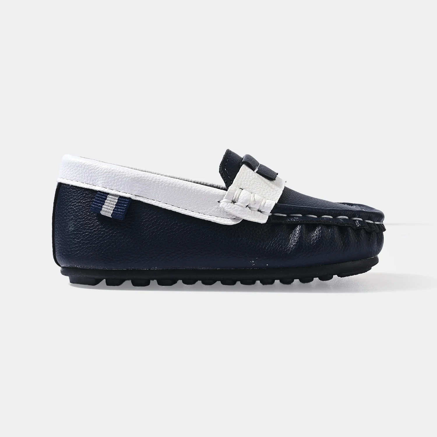Boys Loafers H502-L1-NAVY - Image 4