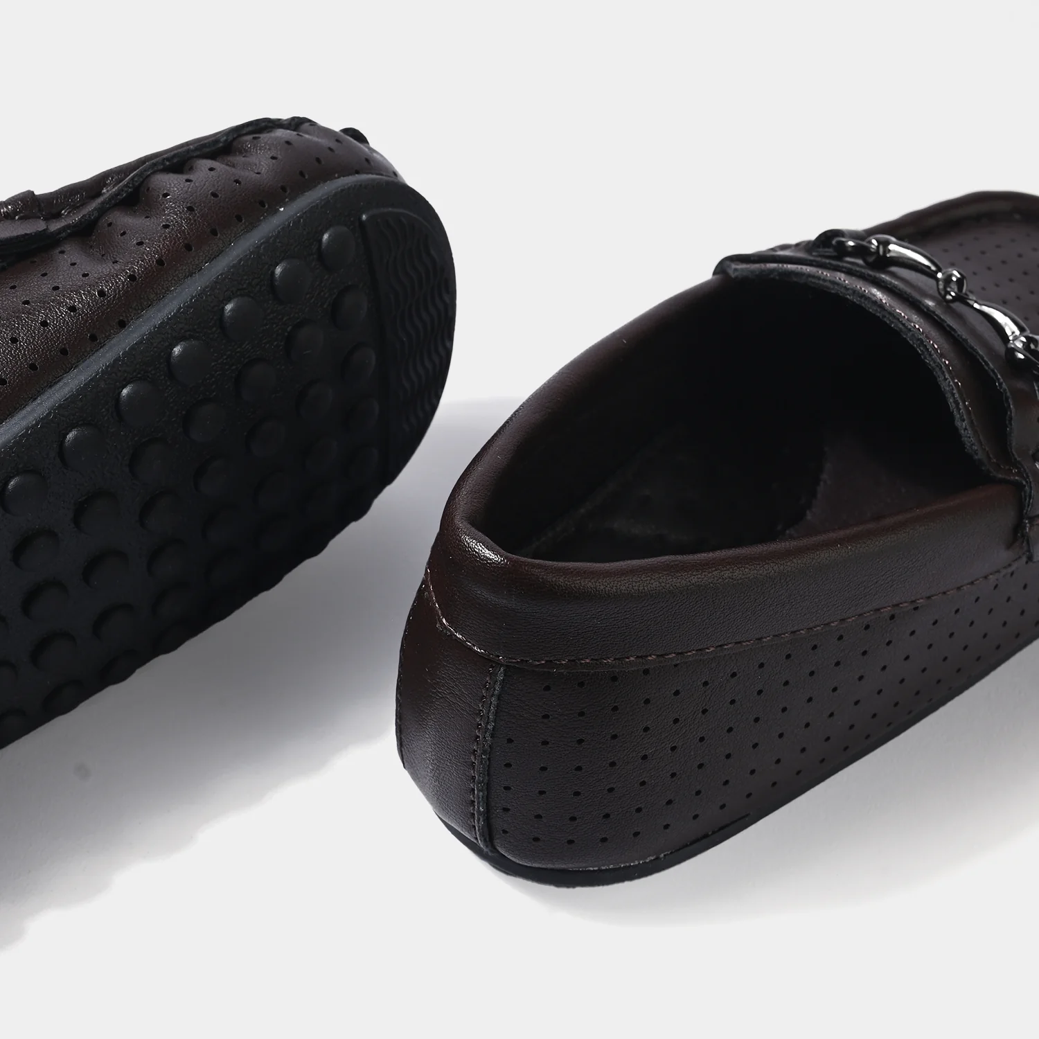 Boys Loafers H502-L8 - COFFEE/BROWN - Image 2