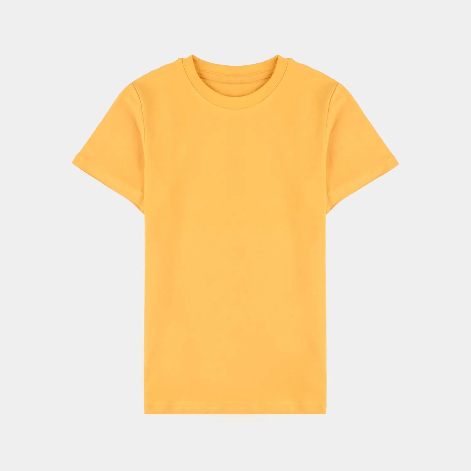 Boys Lycra Jersey T-Shirt (Basic) - Yellow