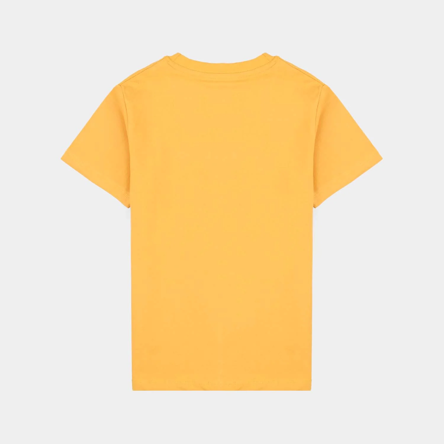 Boys Lycra Jersey T-Shirt (Basic) - Yellow - Image 3