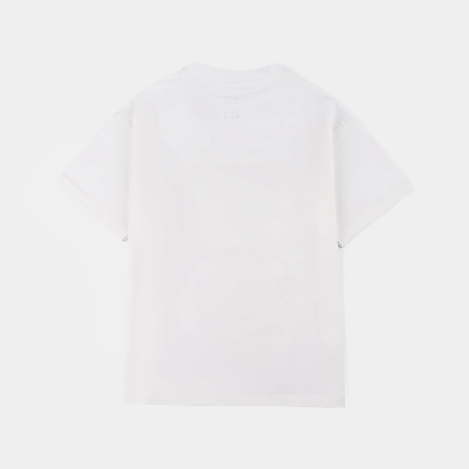 Boys Lycra Jersey Basic T-Shirt - White - Image 3
