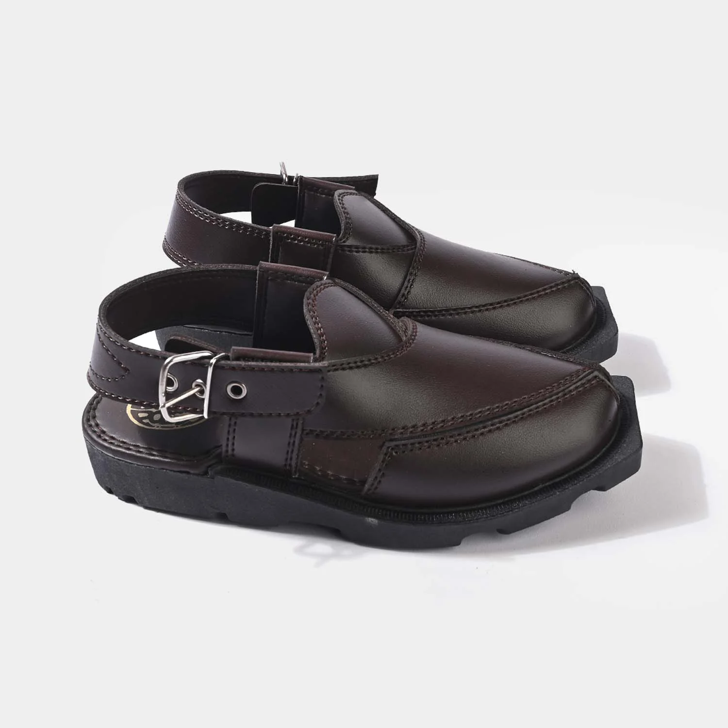 Boys Peshawari DS-011-BROWN - Image 3