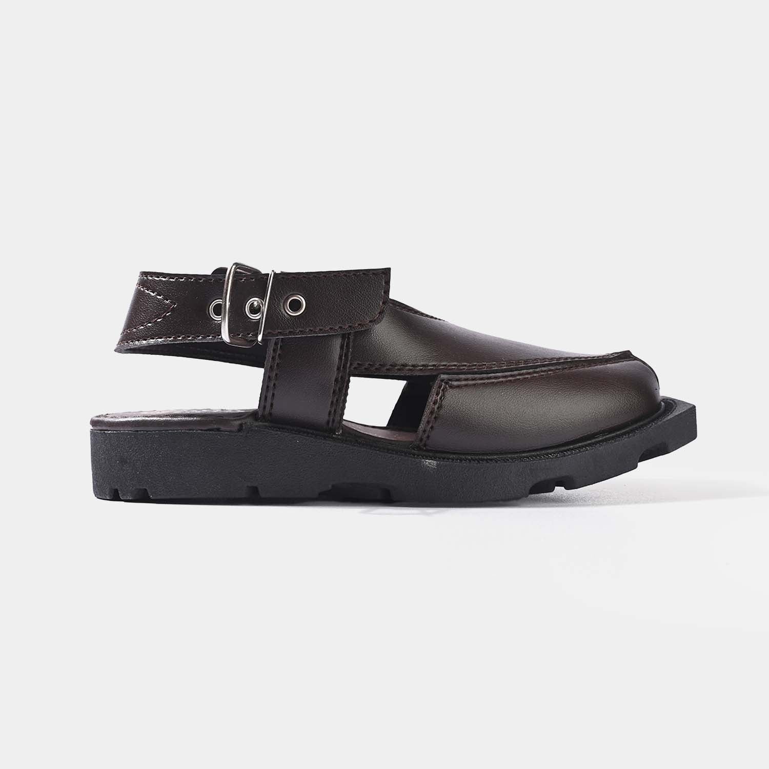 Boys Peshawari DS-011-BROWN - Image 4