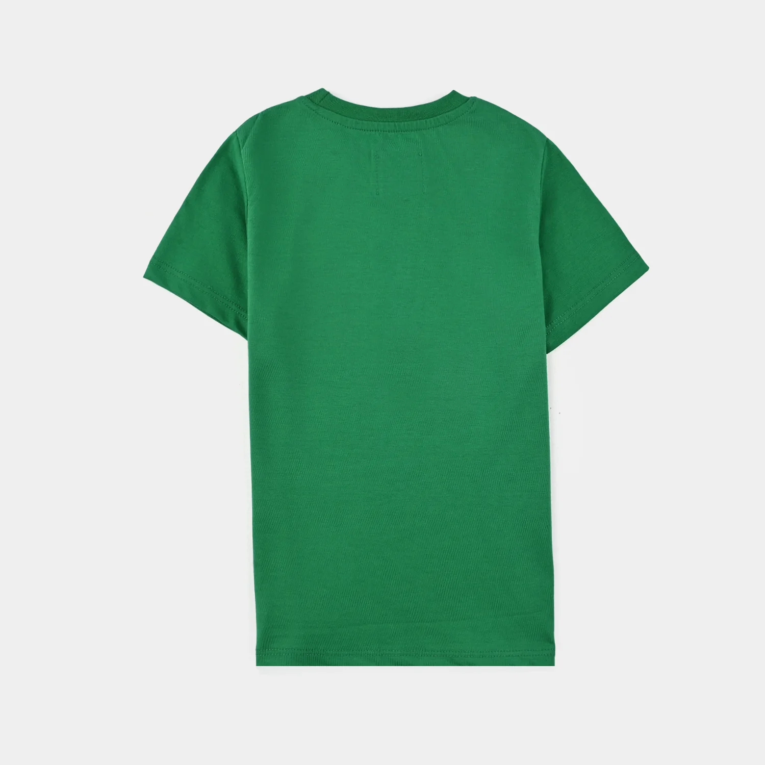 Boys Poly Cotton Jersey T-Shirt H/S 14th AUGUST-Joly Green - Image 4