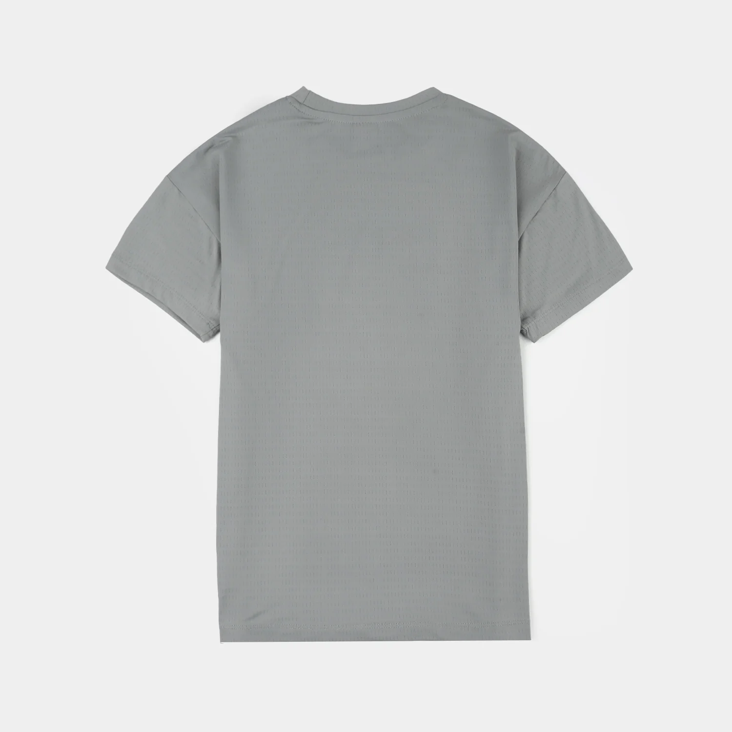 Boys Poly Jacquard T-Shirt (Play To Win) - Grey - Image 3