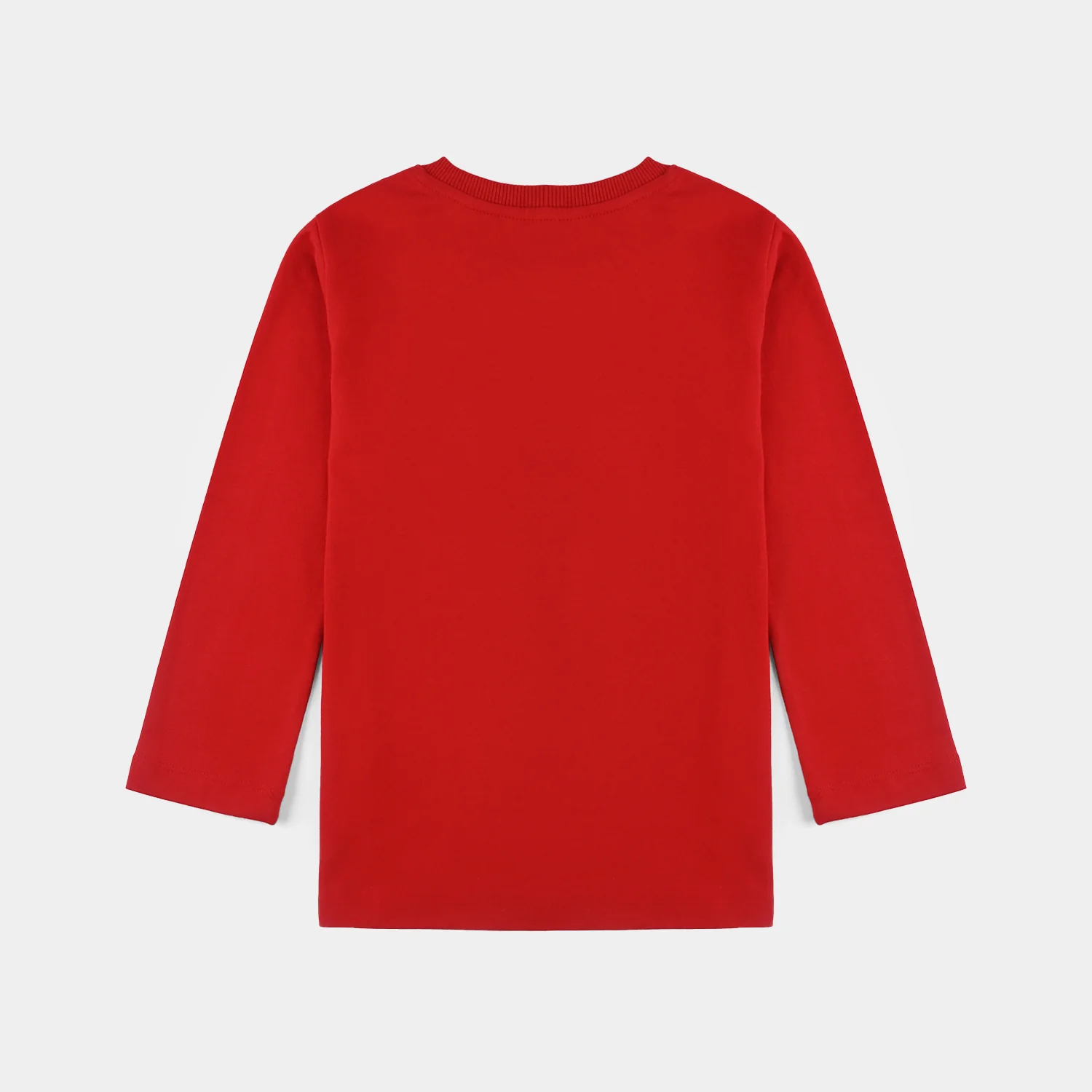 Boys Poly Twill Night Suit-Salsa - Image 3