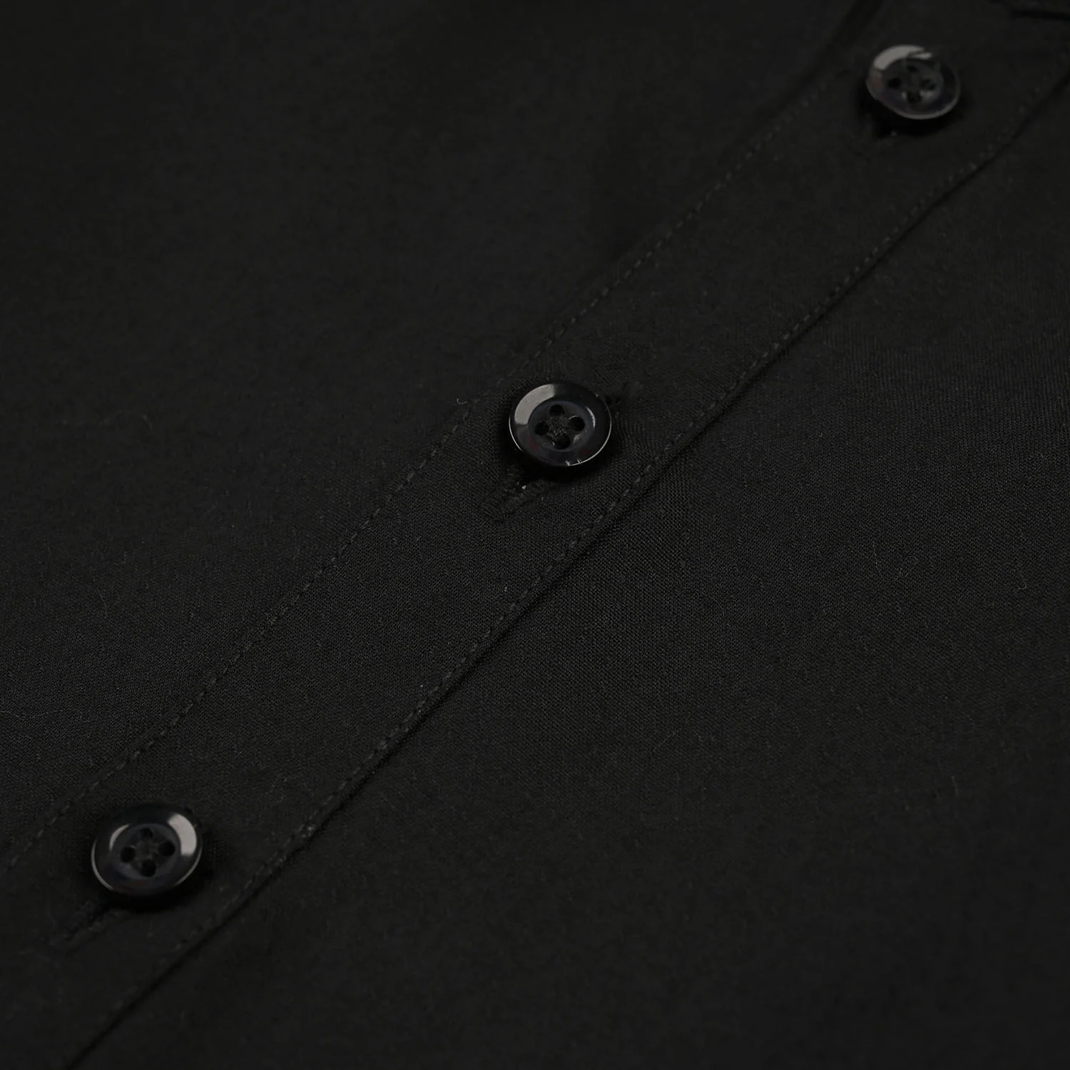 Boys Poly Viscose Jubba - Black - Image 3