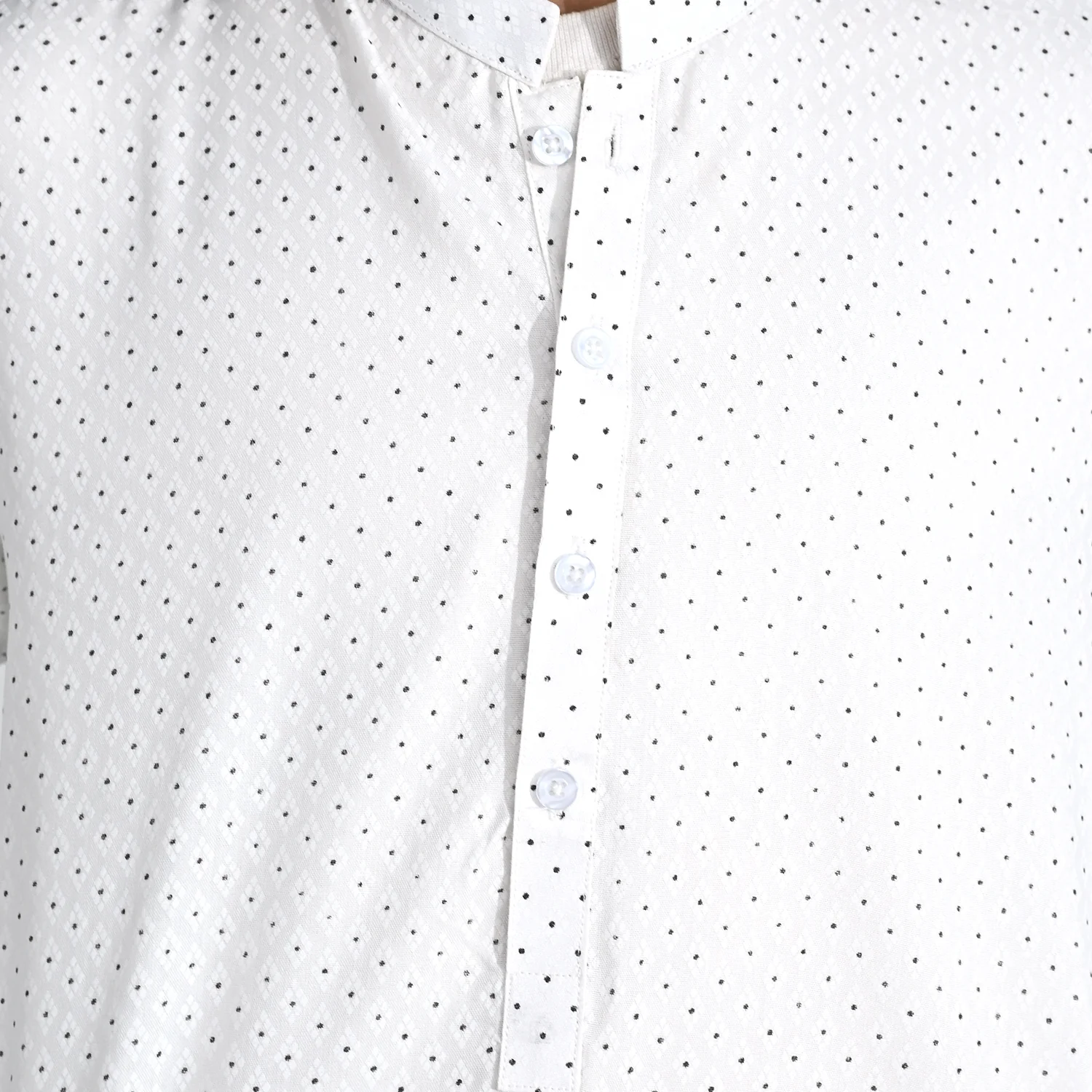 Boys Poly Viscose Kurta Pajama - Off White - Image 2