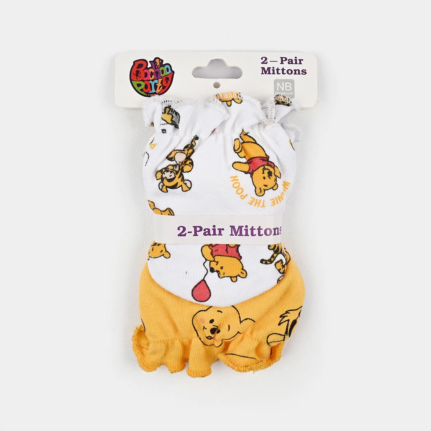 Baby Boy Mittens – 2 Pairs (Newborn) - Image 3