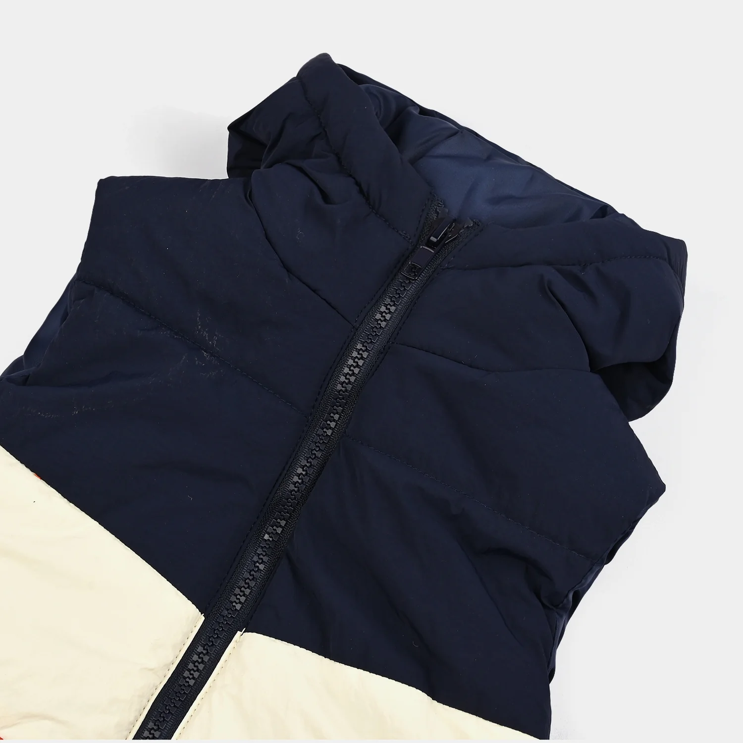 Boys  Quilted Hooded Jacket - Multicolor - Image 2
