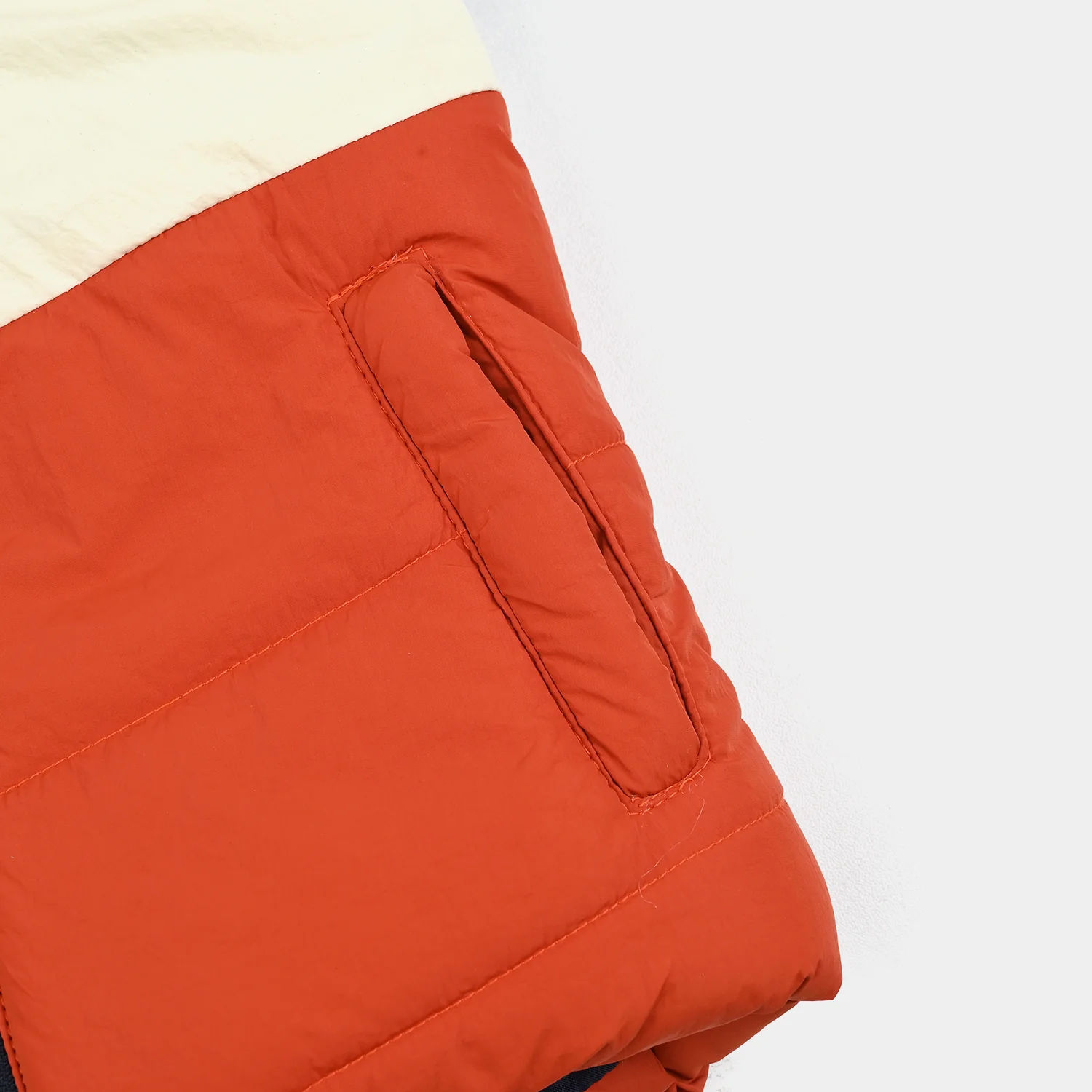 Boys  Quilted Hooded Jacket - Multicolor - Image 3
