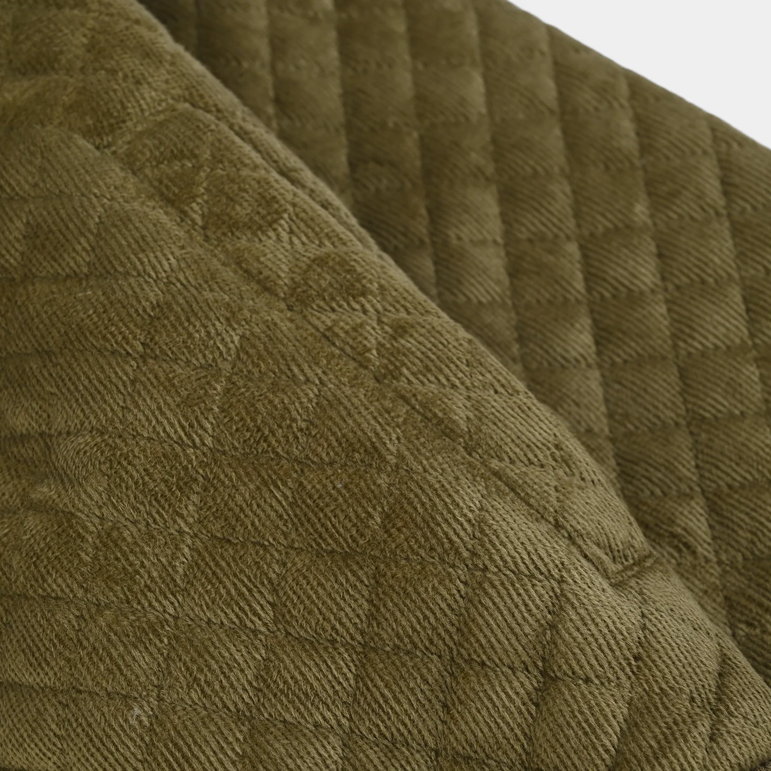 Boys Quilted Jacket - GREEN - Image 3