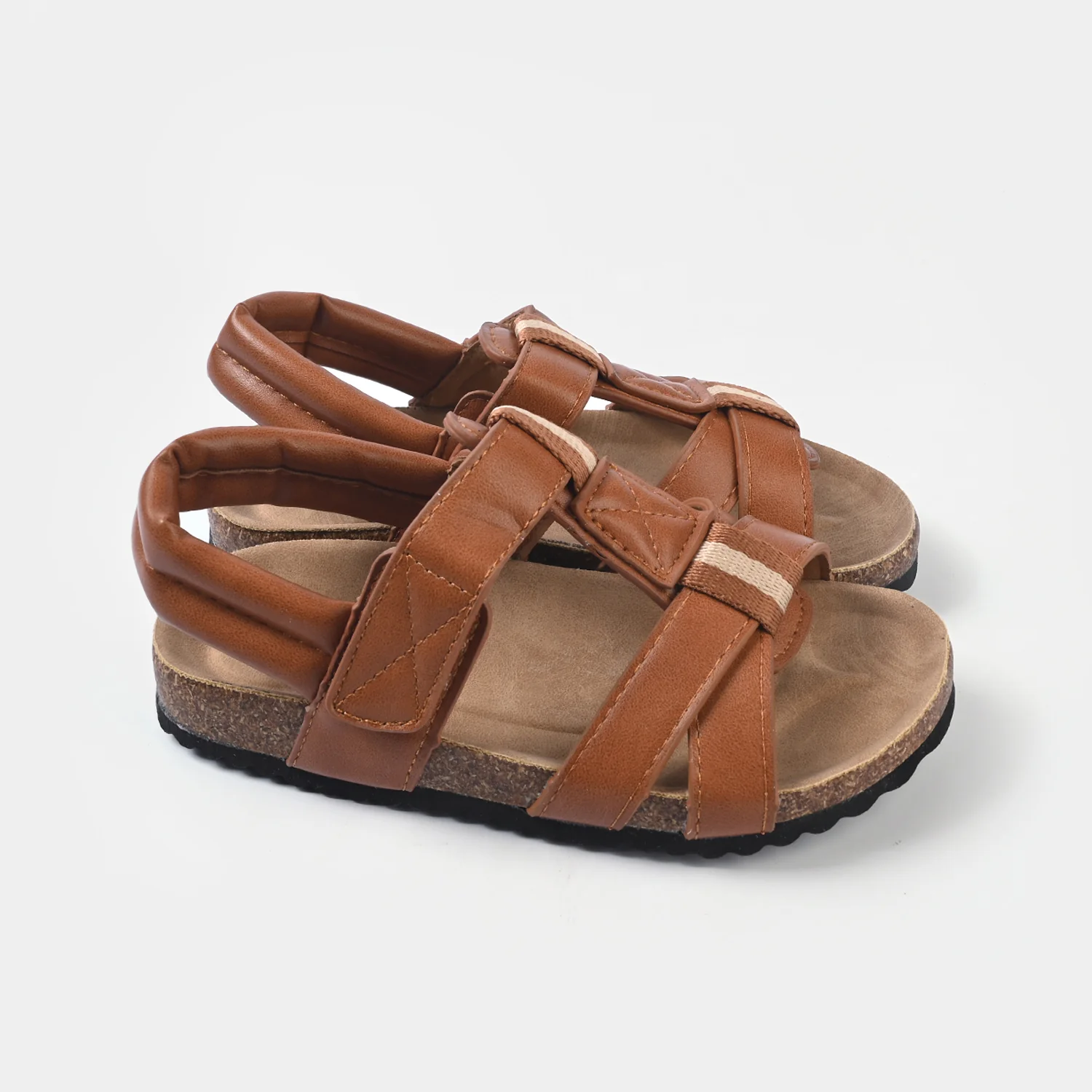 Boys Sandal 716-20-BROWN - Image 3