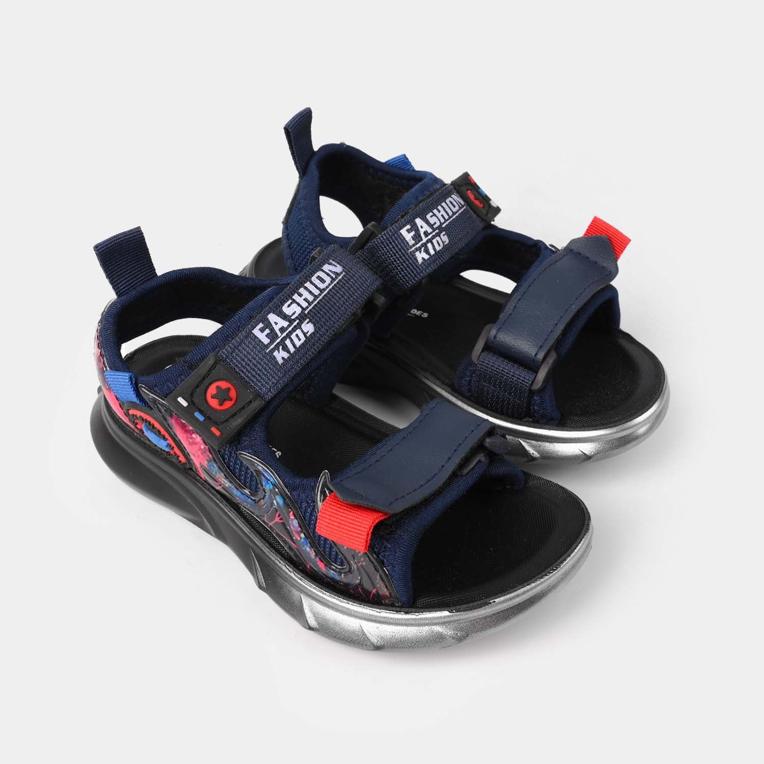 Boys Sandal P-01-Blue - Image 3