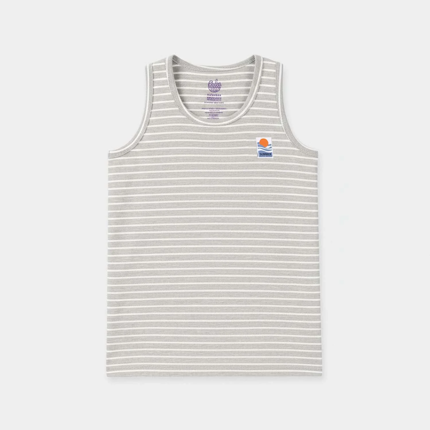 Boys Jersey/Terry Sando Summer - Grey - Image 2