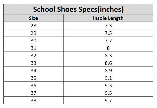 Boys School Shoes TS-14A-BLACK - Image 5