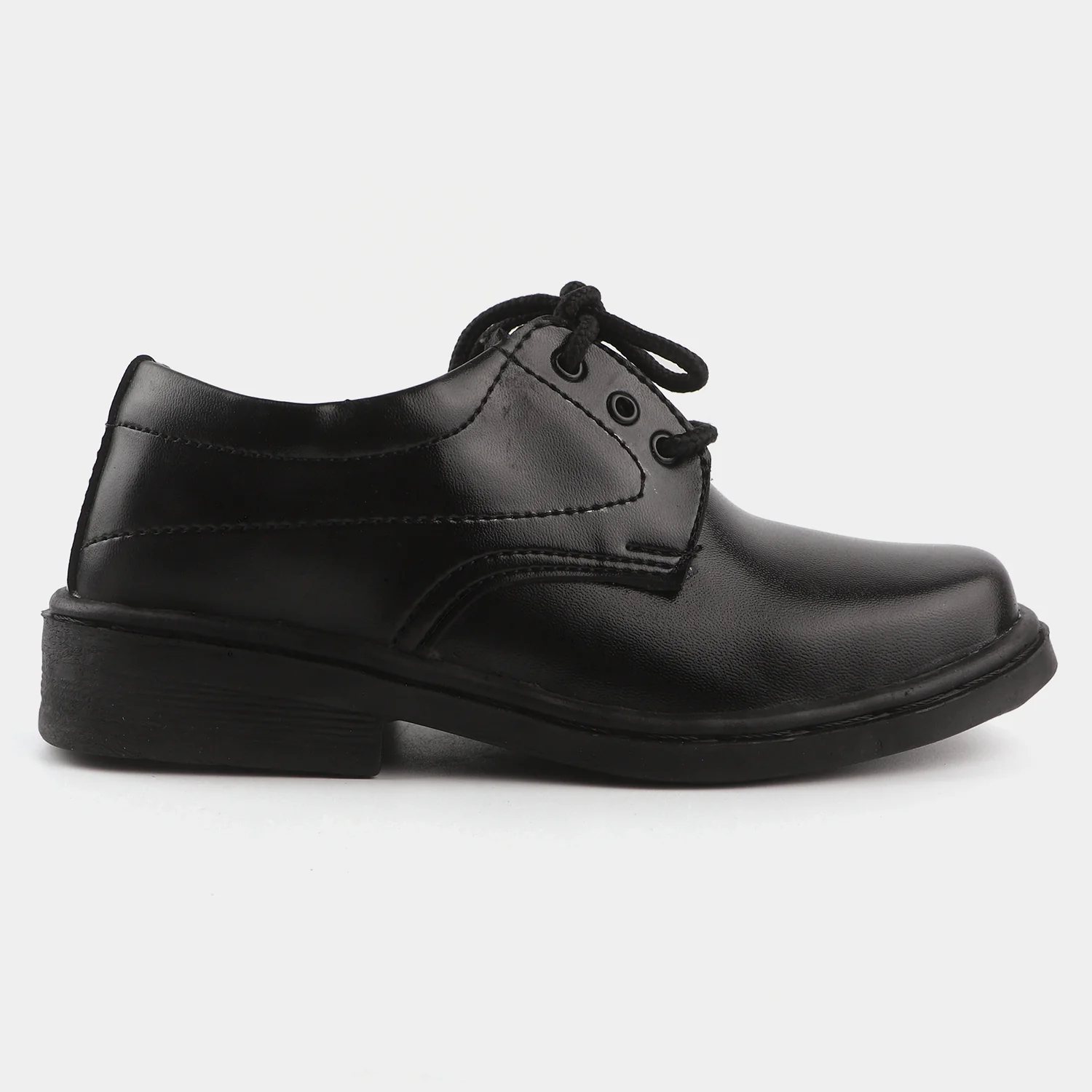 Boys School Shoes TS-14A-BLACK - Image 4