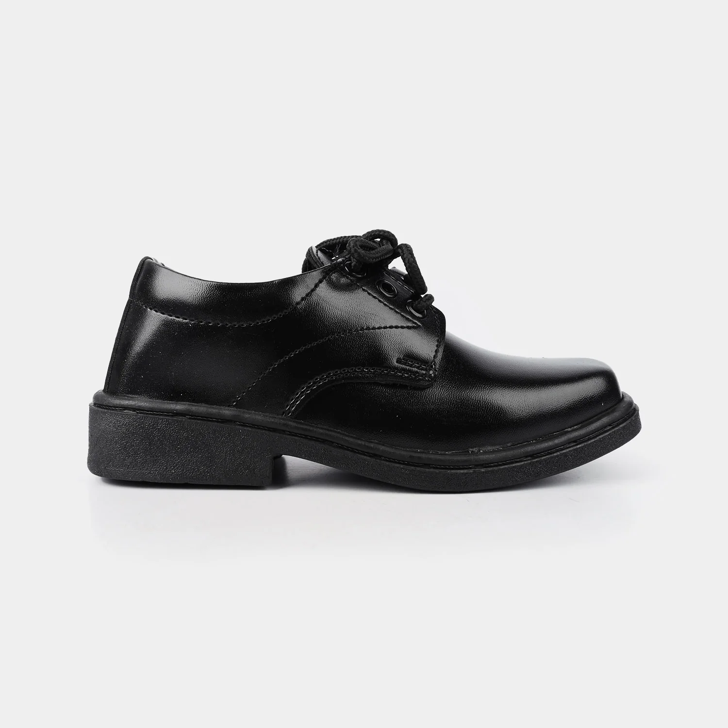 Boys School Shoes TS-14A-BLACK - Image 4