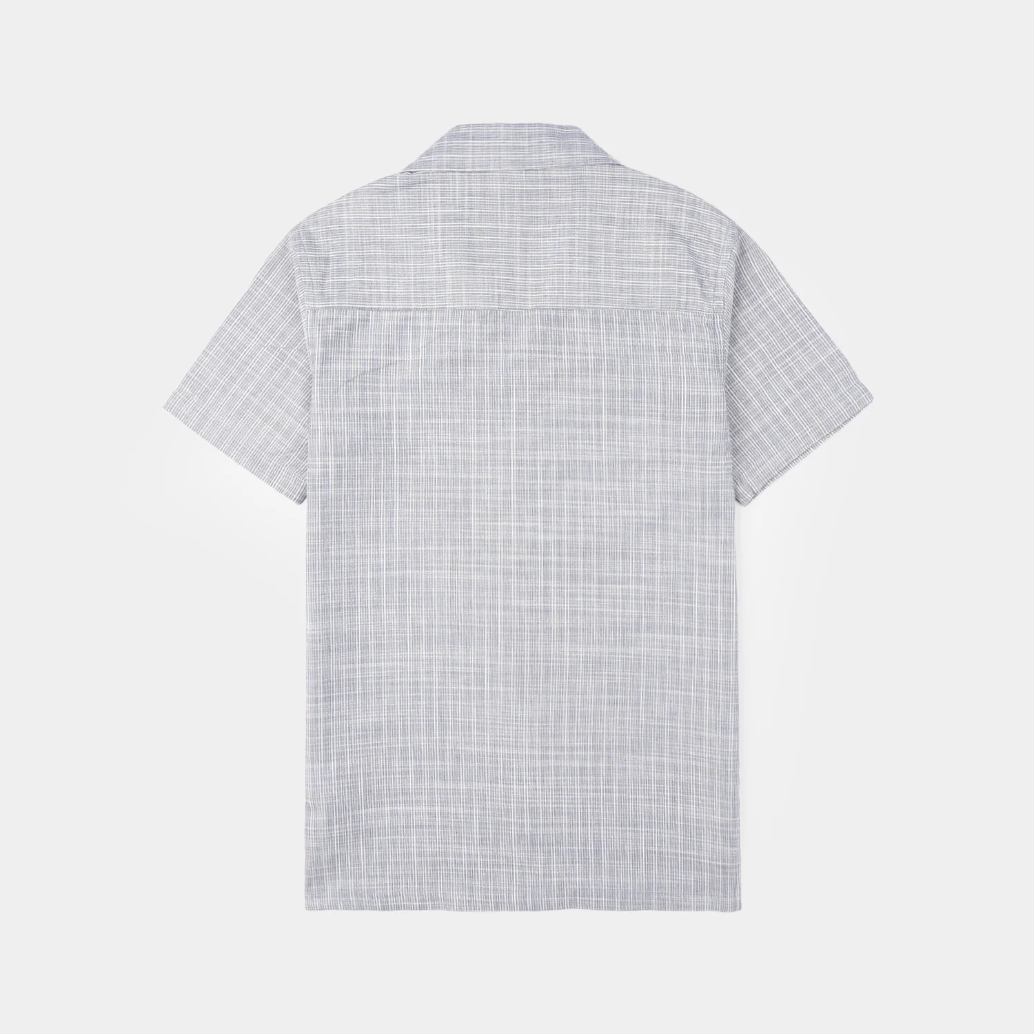 Boys Yarn Dyed Shirt (State Of Mind)-GREY - Image 4