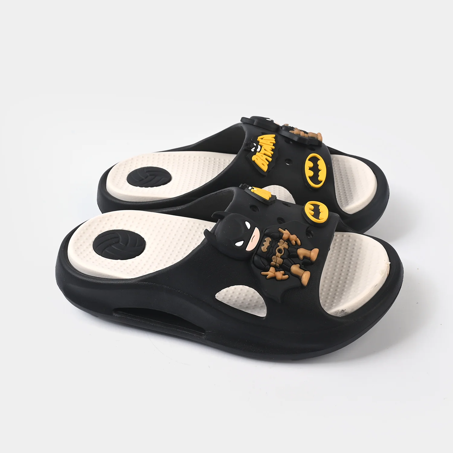 Boys Slipper 016-35 - BLACK - Image 3