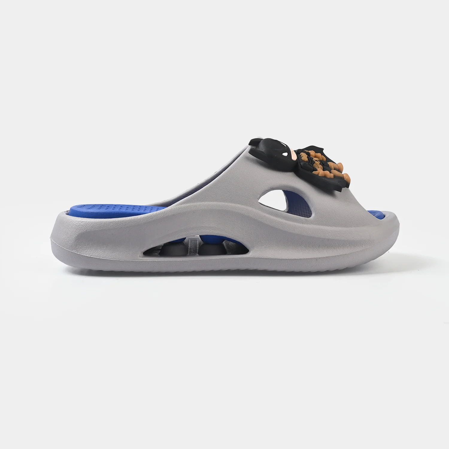 Boys Slipper 016-35 - GREY - Image 4
