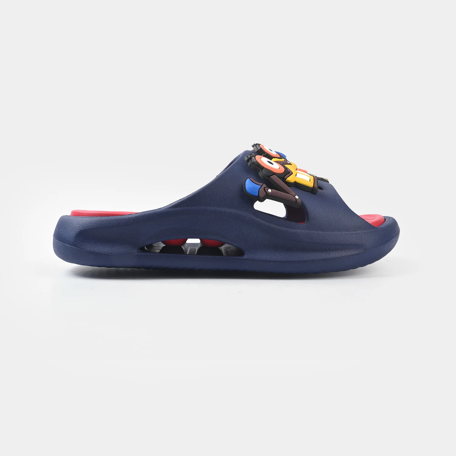 Boys Slipper 016 - NAVY - Image 3