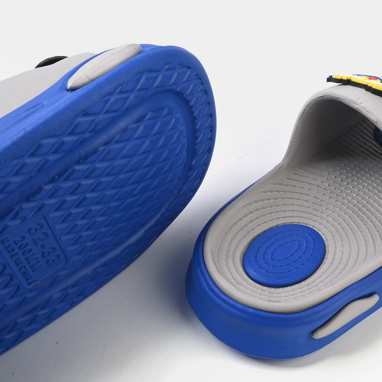 Boys Slipper 2611-V18 - GREY - Image 2