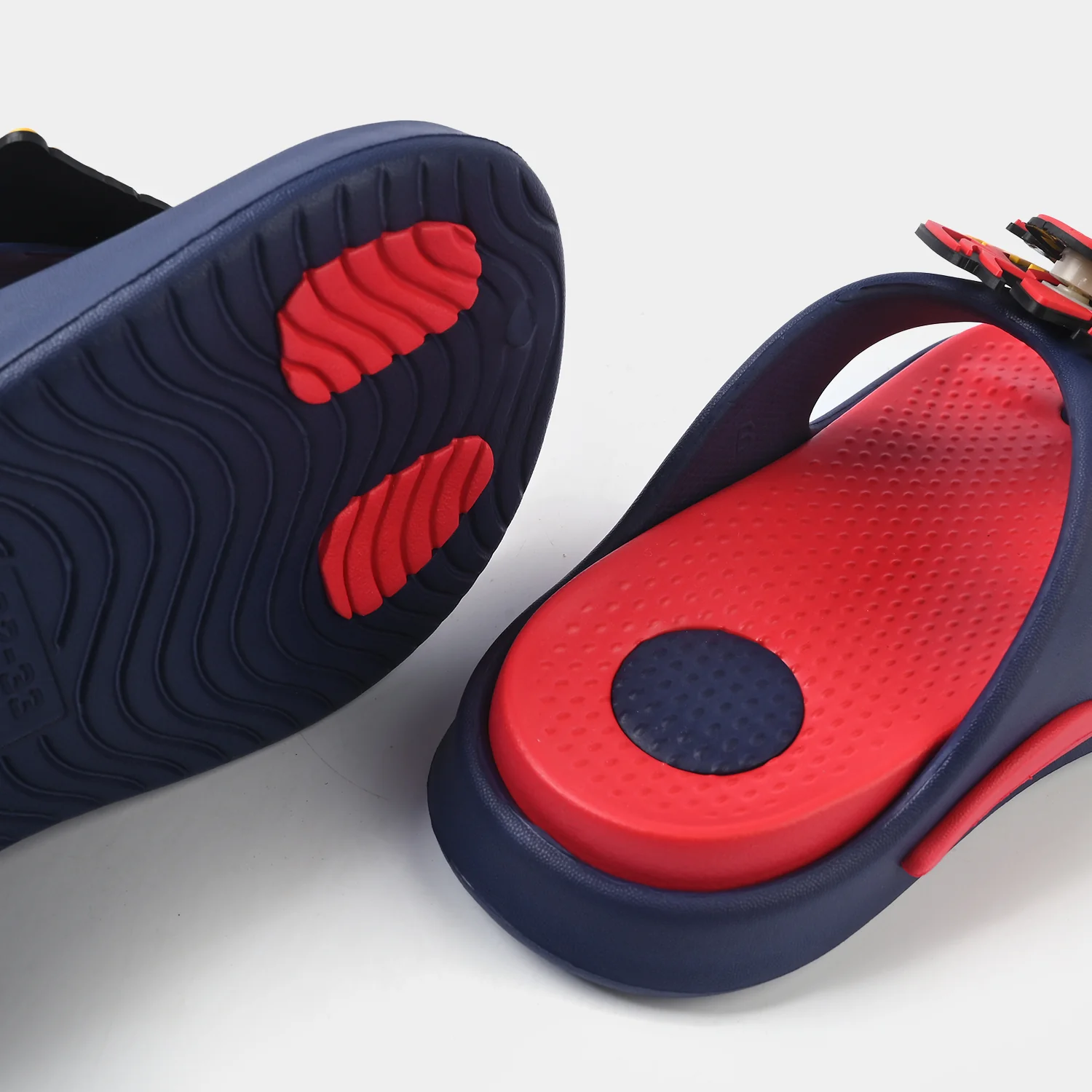 Boys Slipper 499-33 - NAVY - Image 2