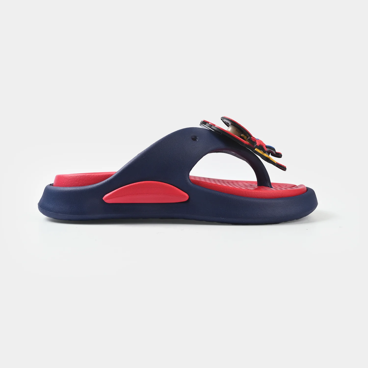 Boys Slipper 499-33 - NAVY - Image 4