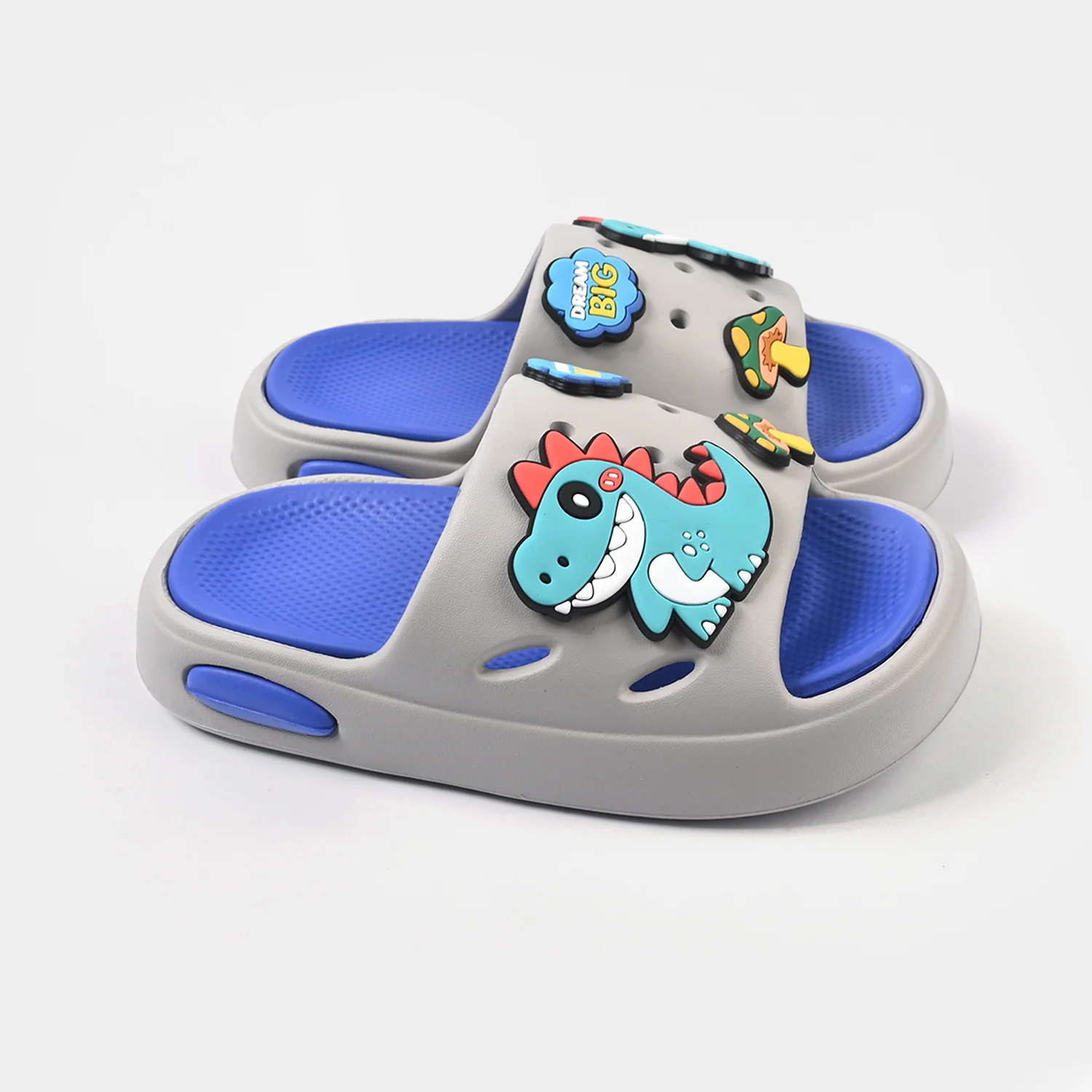 Boys Slipper A01-162-GREY - Image 4
