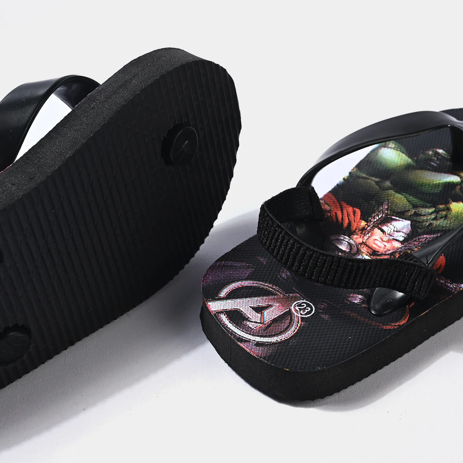 Boys Slipper BB-66-BLACK - Image 2