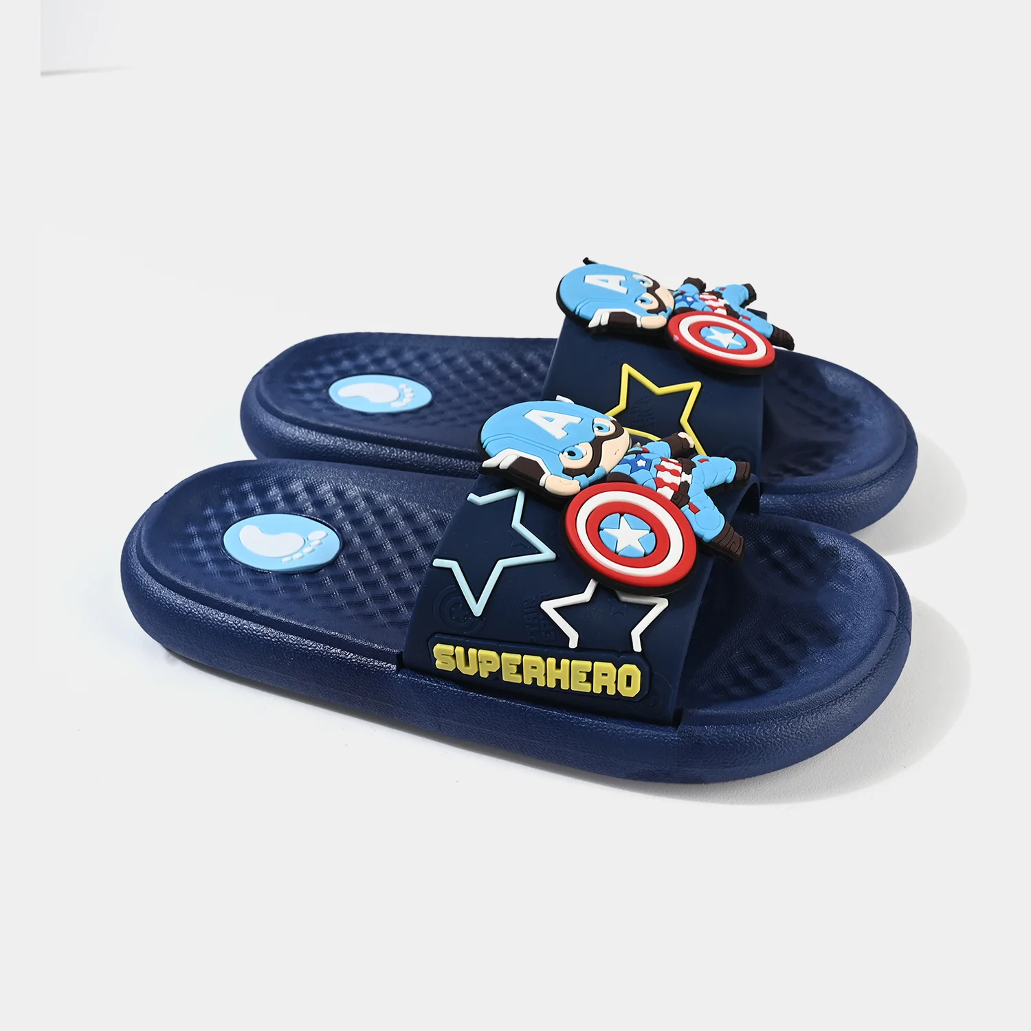 Boys Slipper SF-205-A10-NAVY - Image 3