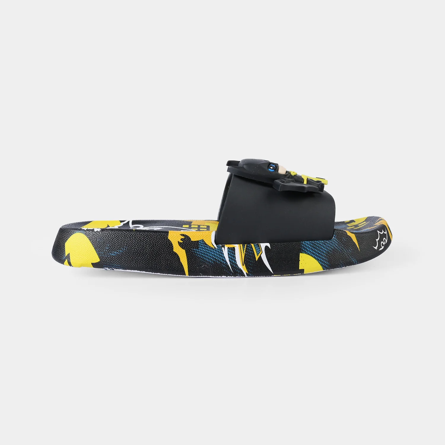 Boys Slippers 222-BLACK - Image 4