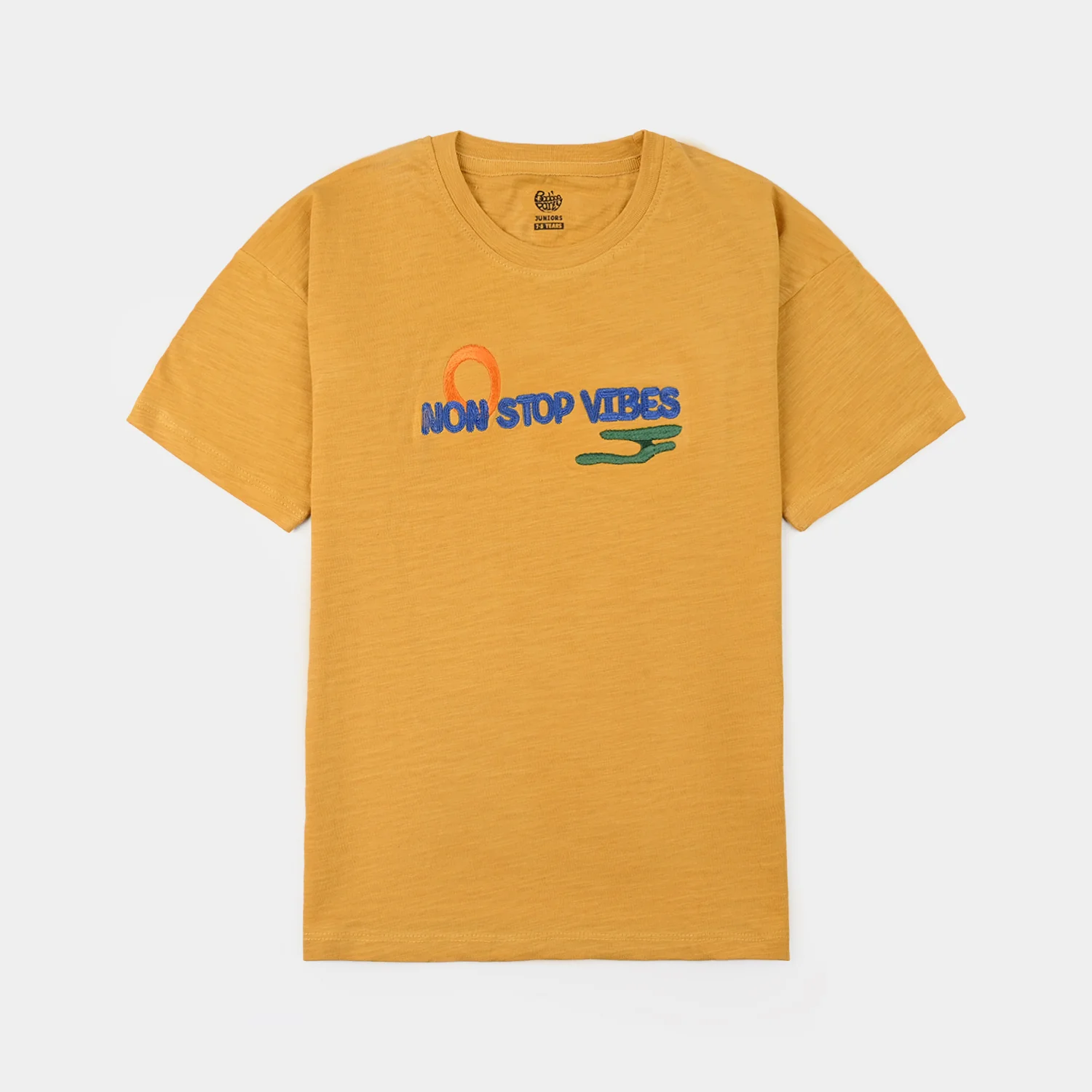 Boys Slub Jersey T-Shirt – Ochre