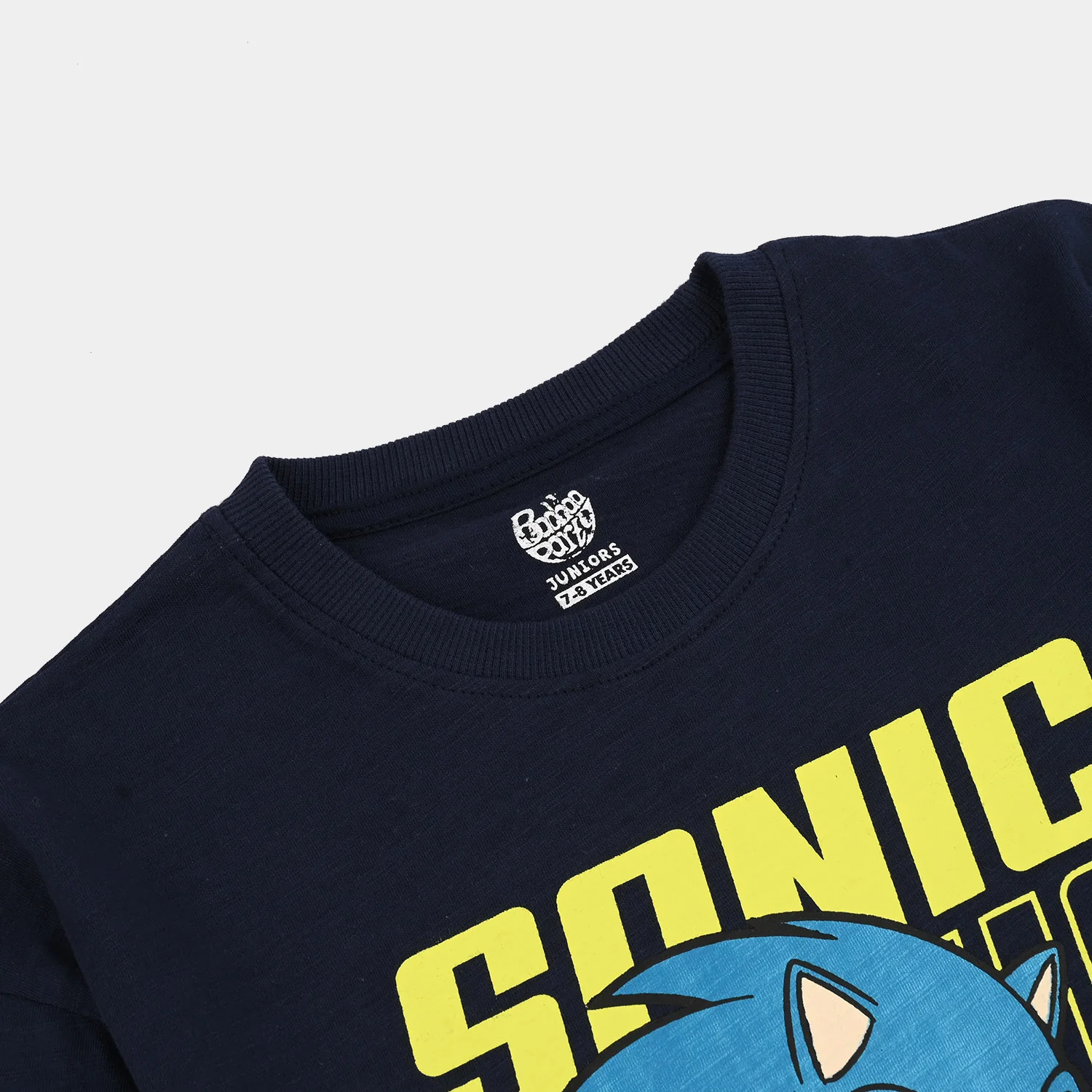 Boys Slub Jersey T-Shirt-Navy Blue - Image 4
