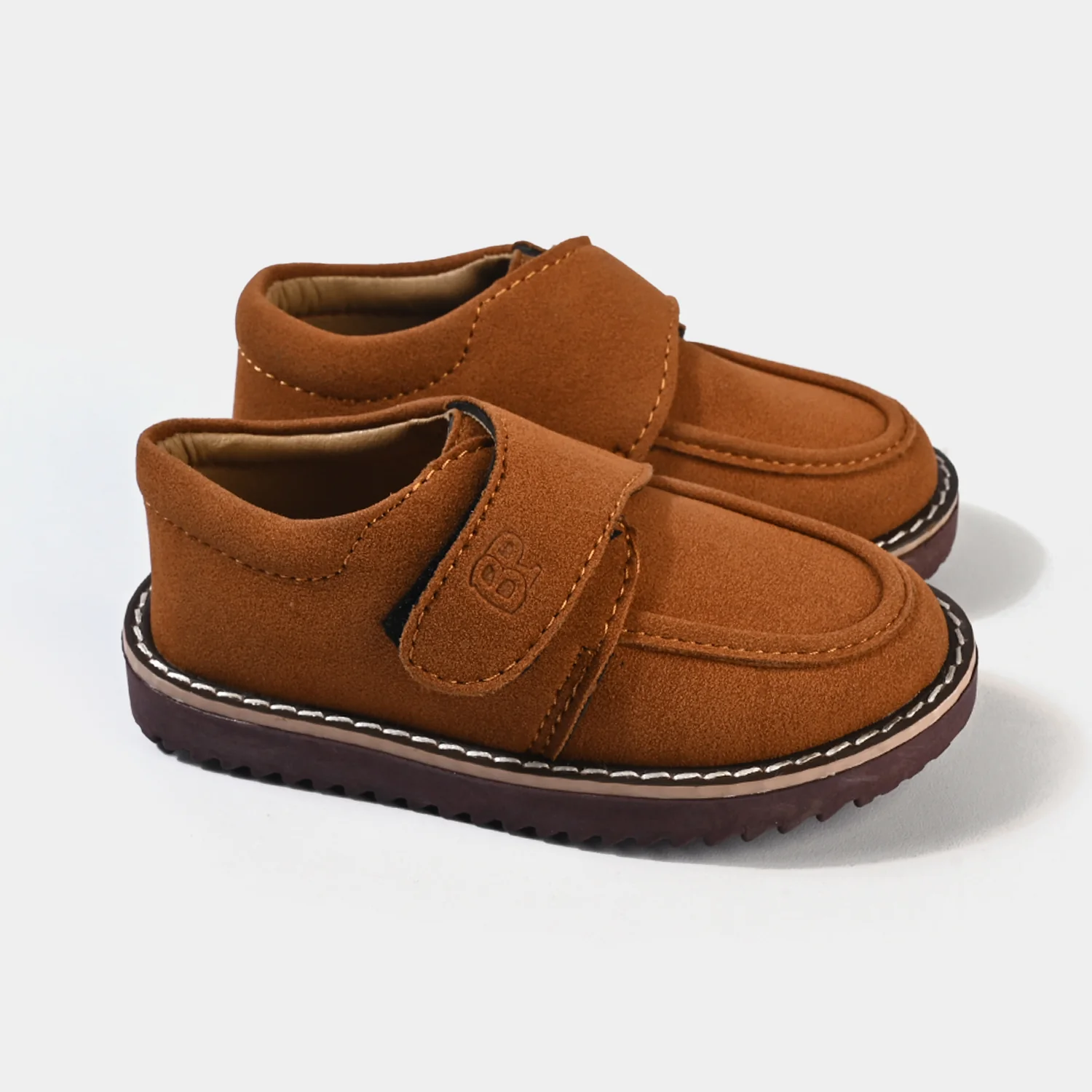 Boys Sneakers 211-07-BROWN - Image 3