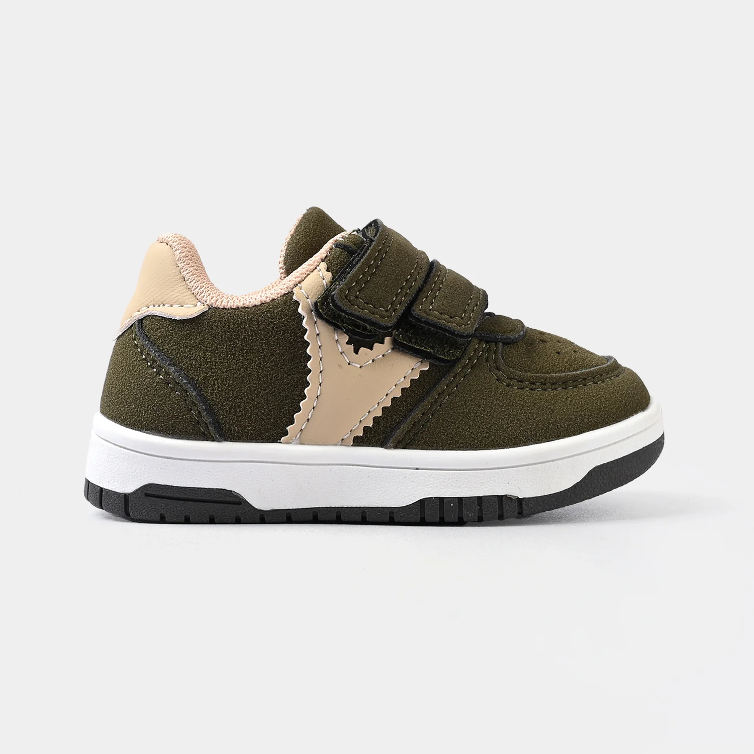 Boys Sneakers 417-2 - Green/Beige - Image 4