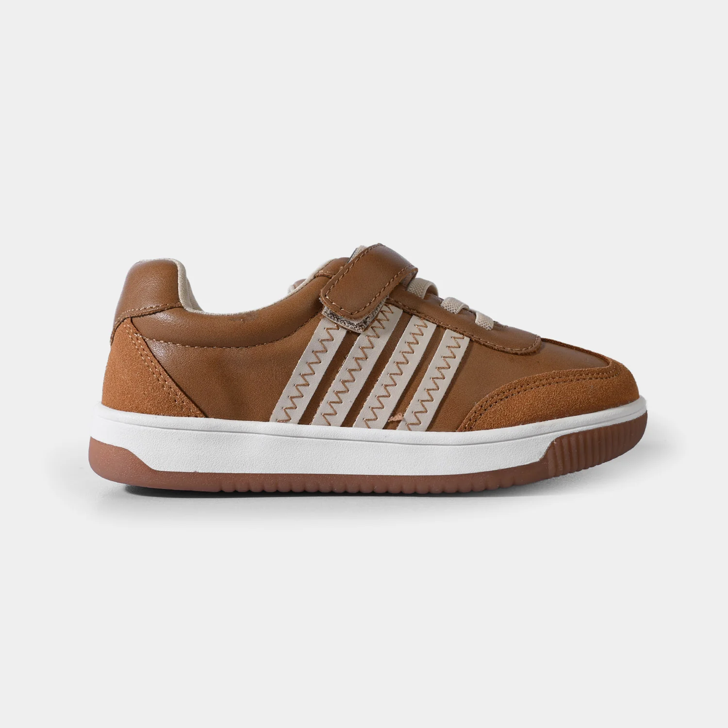 Boys Sneakers XR620-006 - Camel/Brown - Image 4