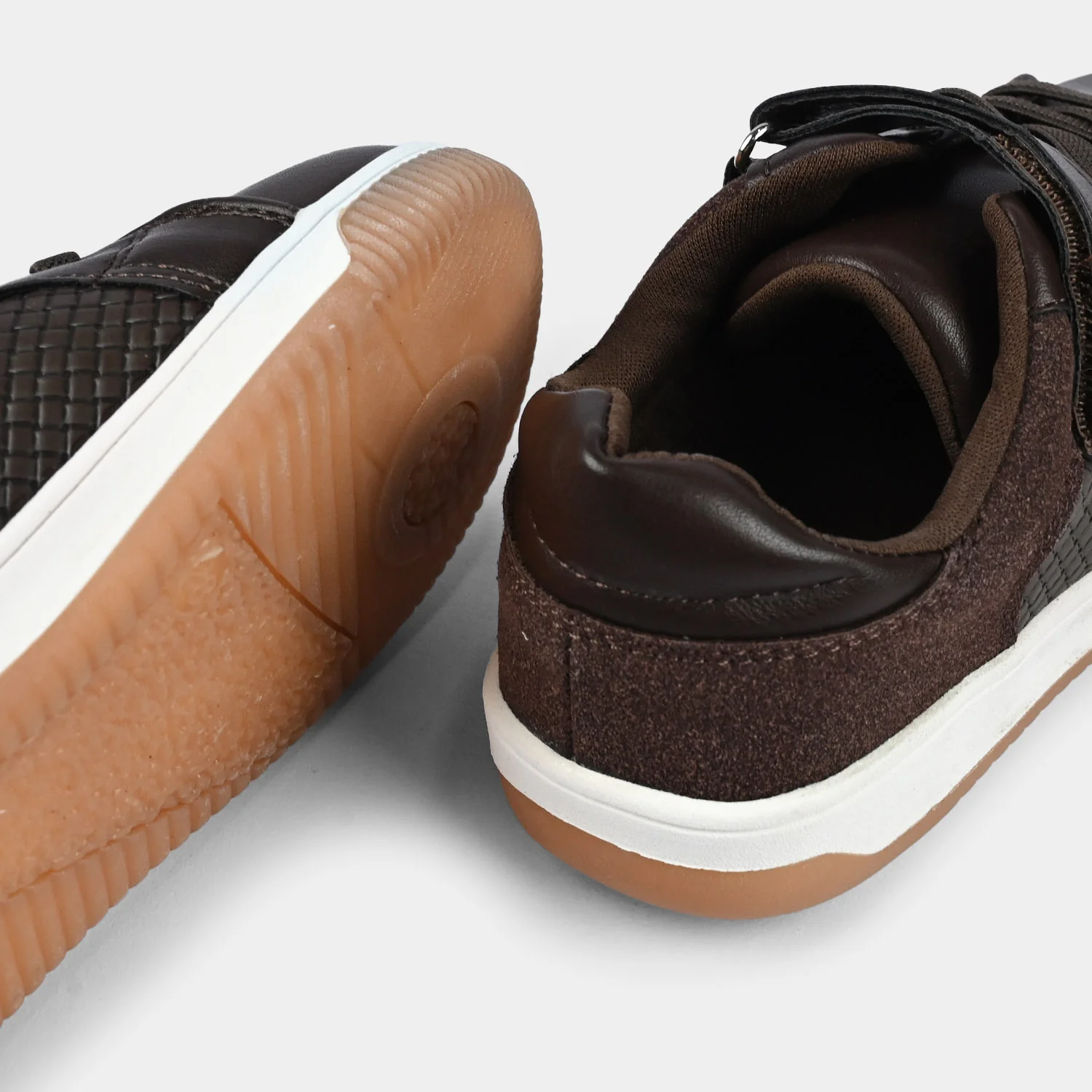 Boys Sneakers XR932-048-COFFEE - Image 2