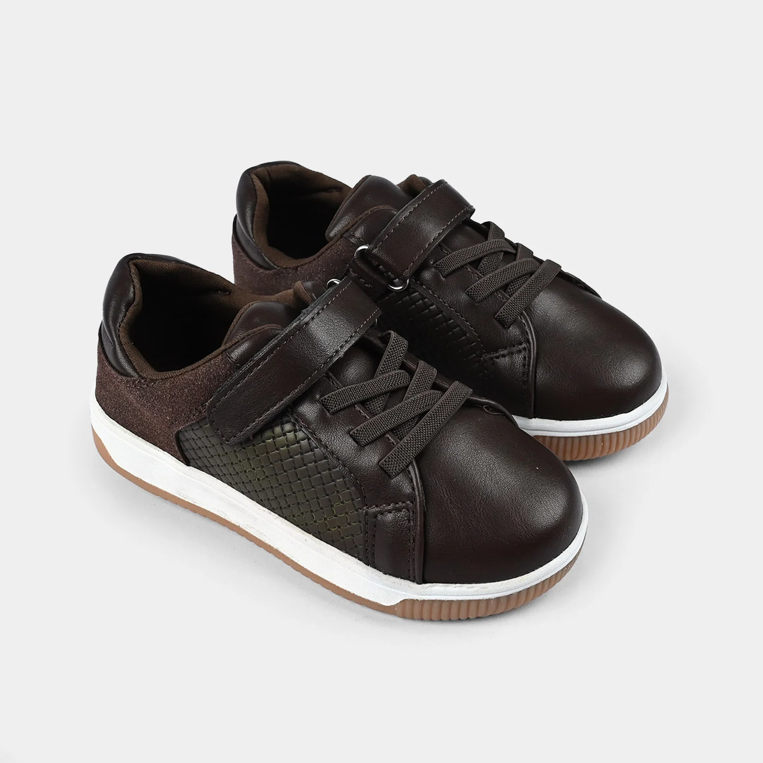 Boys Sneakers XR932-048-COFFEE - Image 3