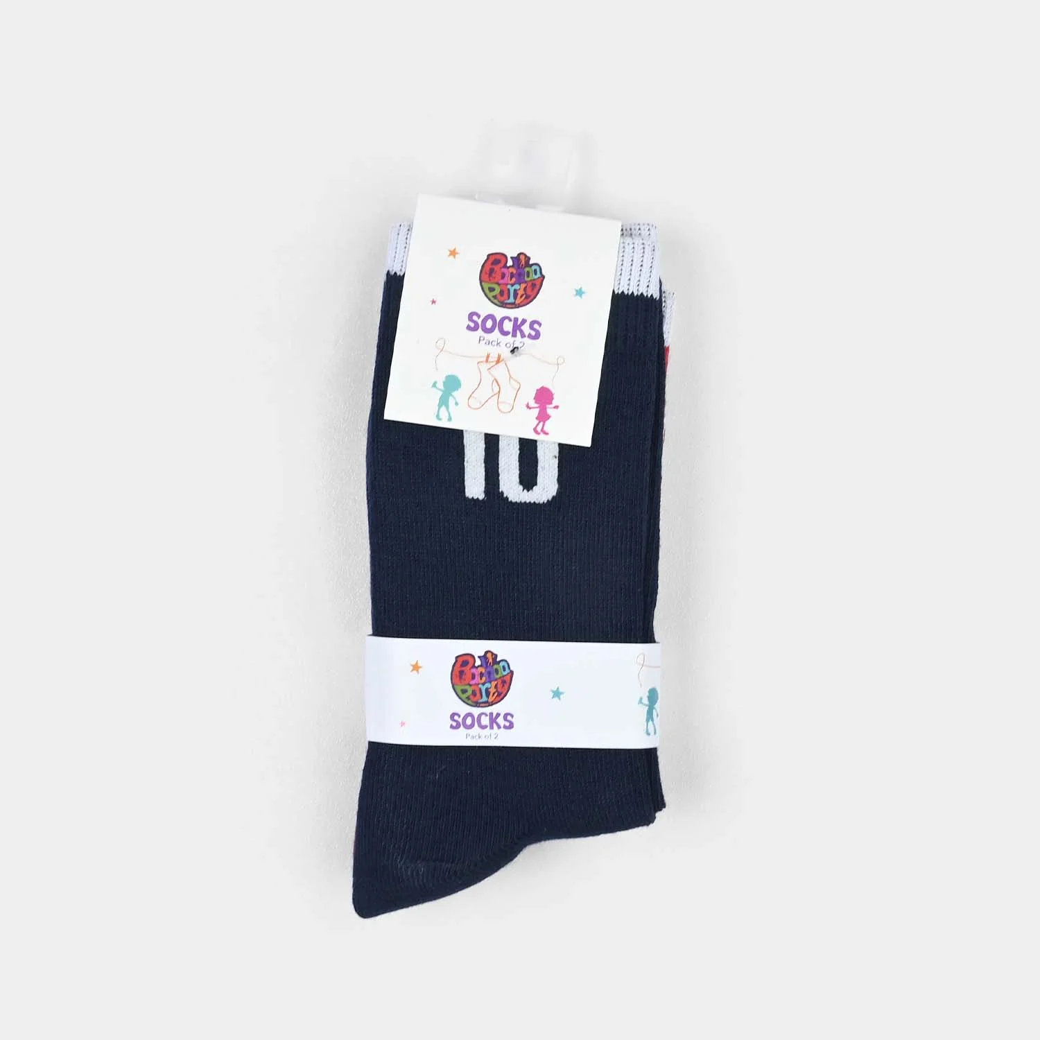 Boys Socks Pack of 2 Messi-Red/Blue - Image 2