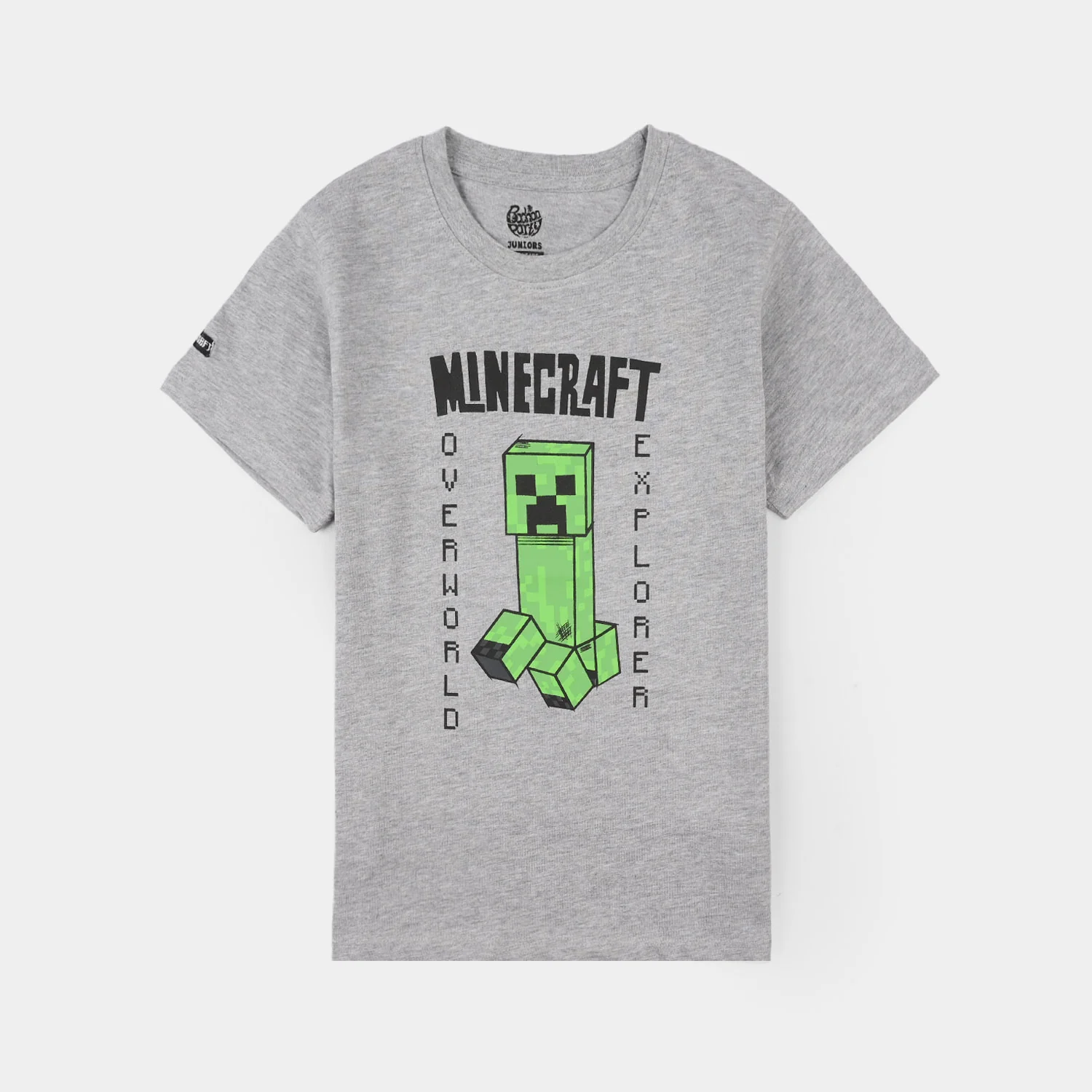 Boys Jersey/Terry T-Shirt - Grey